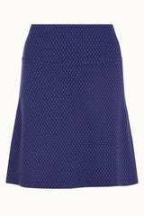 Border Skirt Ditto - Evening Blue