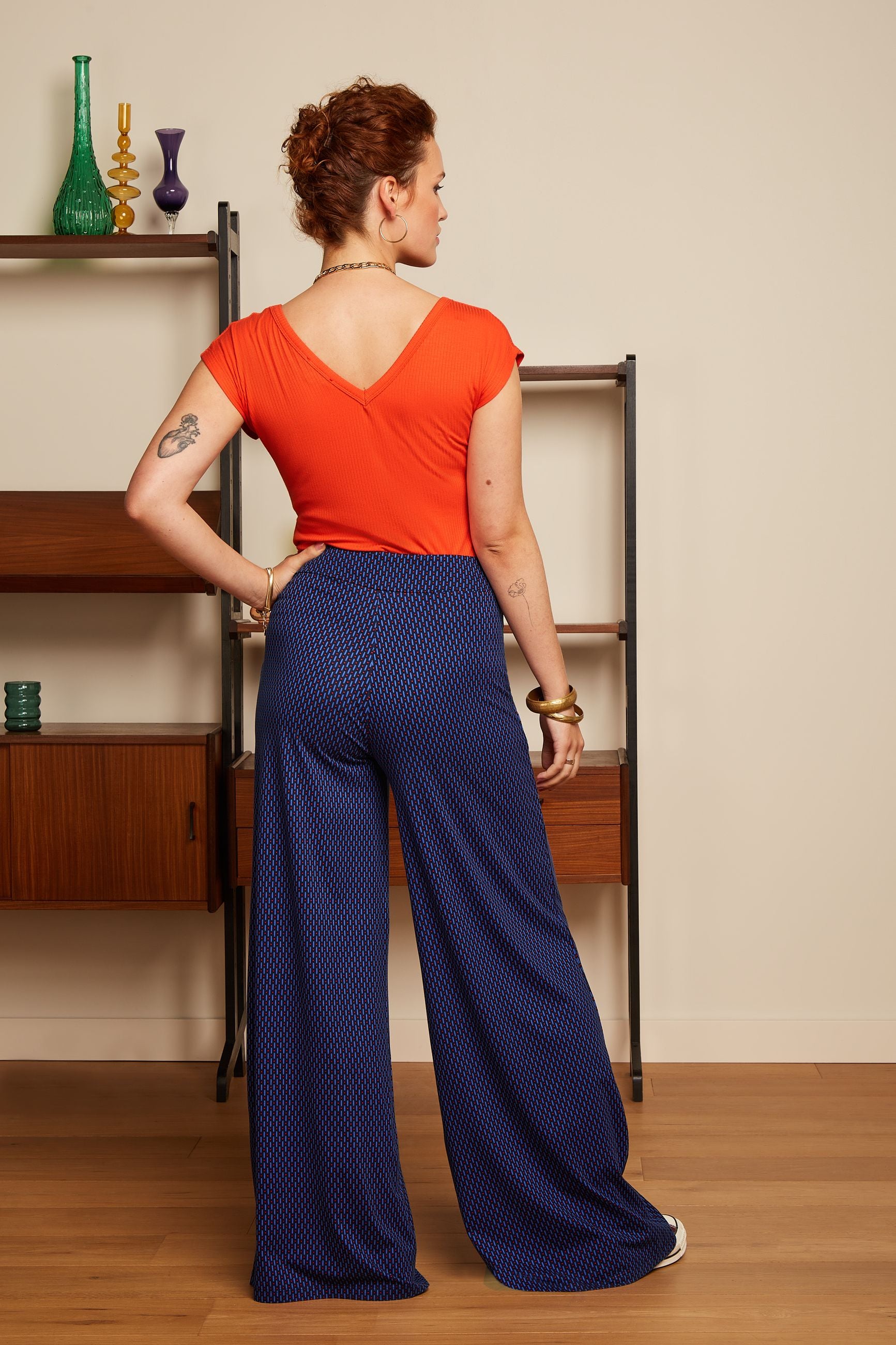 Palazzo Pants Ditto - Evening Blue