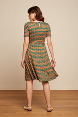 Betty Dress Rondine - Ponderosa Green