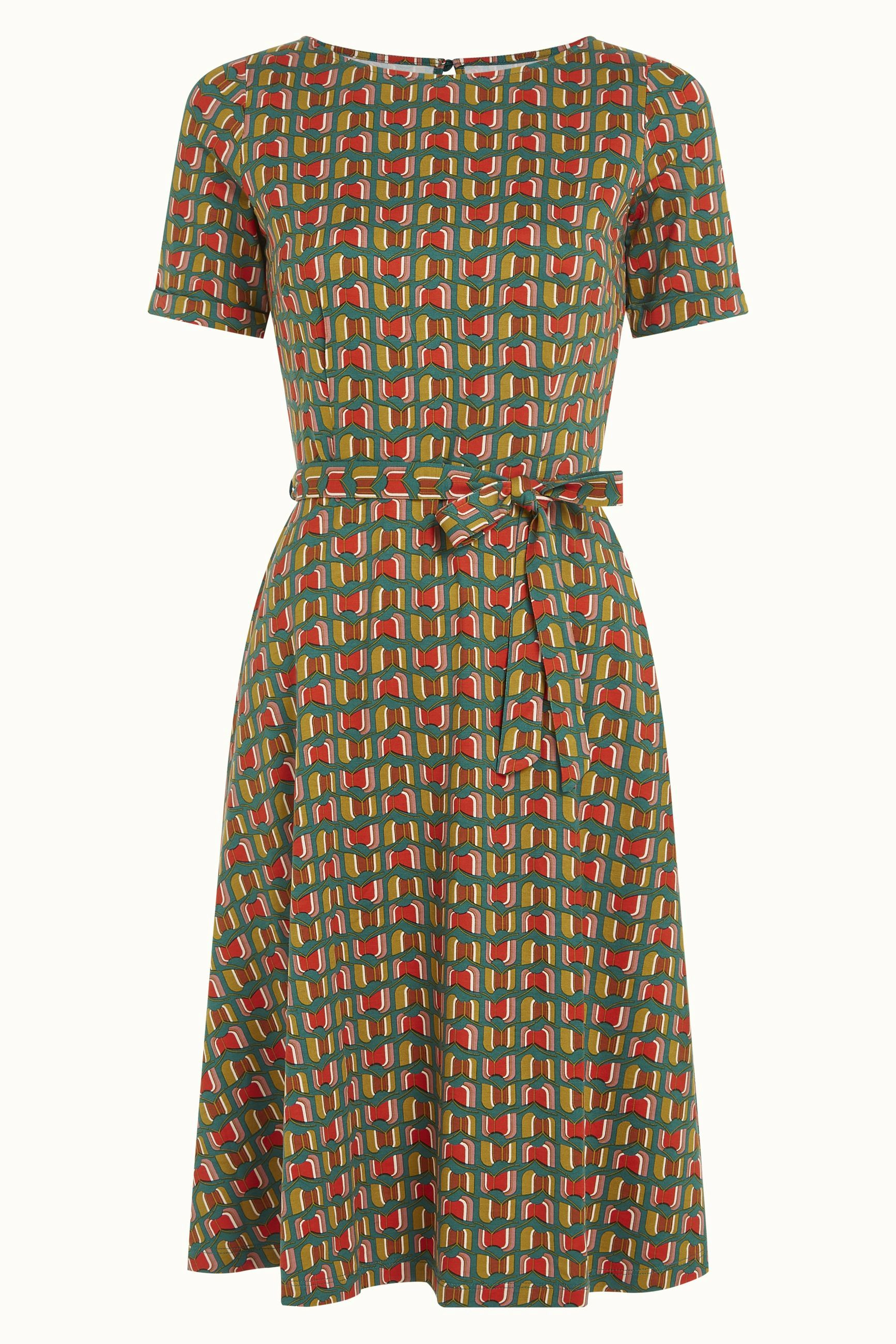 Betty Dress Rondine - Ponderosa Green