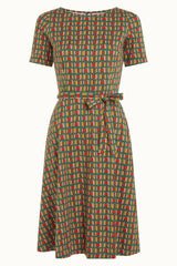 Betty Dress Rondine - Ponderosa Green