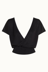 Kate Cross Top Spiro - Black