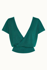 Kate Cross Top Spiro - Ponderosa Green