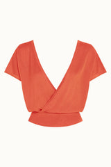 Kate Cross Top Spiro - Flame Orange