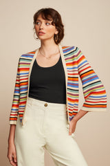 Emily Cardi Syd Stripe - Cream