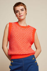 Boxy Spencer Pop - Popsicle Orange