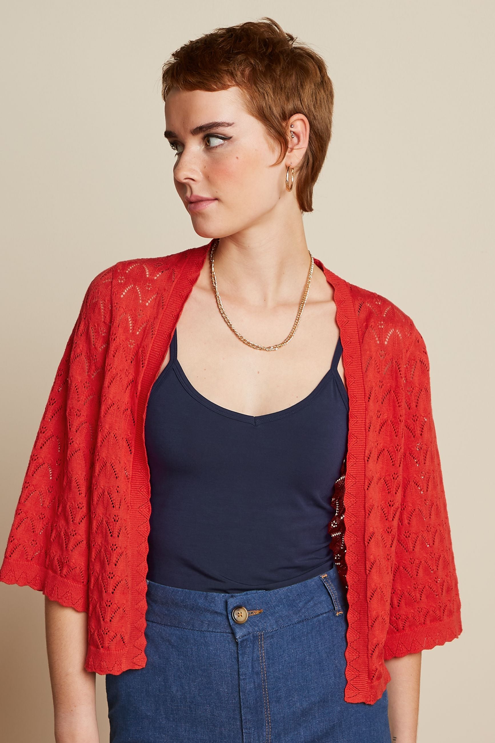 Emily Cardi Rocky Ajour - Sun Orange