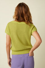 Boatneck Top Soleil - Spring Yellow