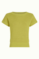Boatneck Top Soleil - Spring Yellow