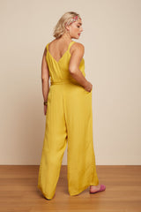 Lenny Jumpsuit Bisque - Tuscan Yellow