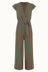 Mary Jumpsuit Castillo Stripe - Black