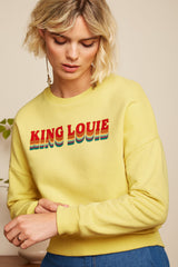 Valentina Sweater Peachy - Custard Yellow