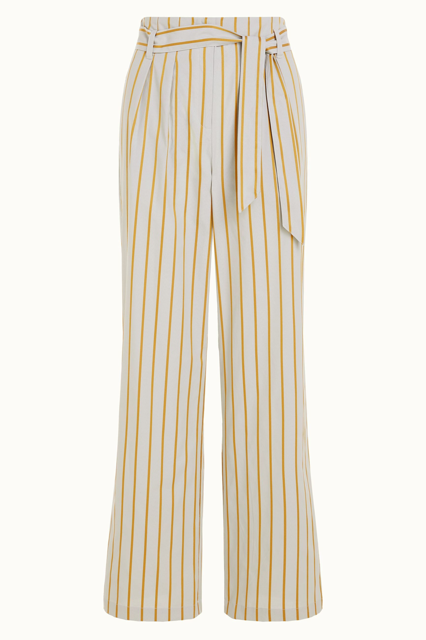 Neva Pants Ash Stripe - Foam Green