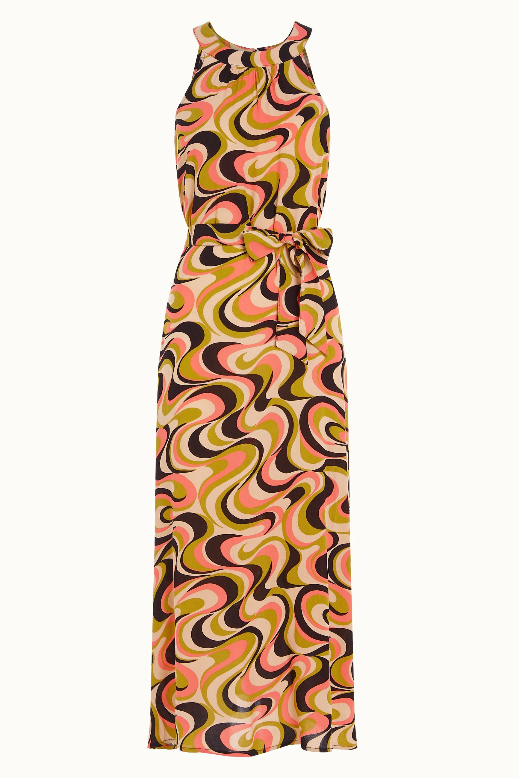 Virna Midi Dress Manic - Spring Yellow