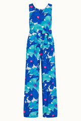 Frida Jumpsuit Seychelles - Surf Blue