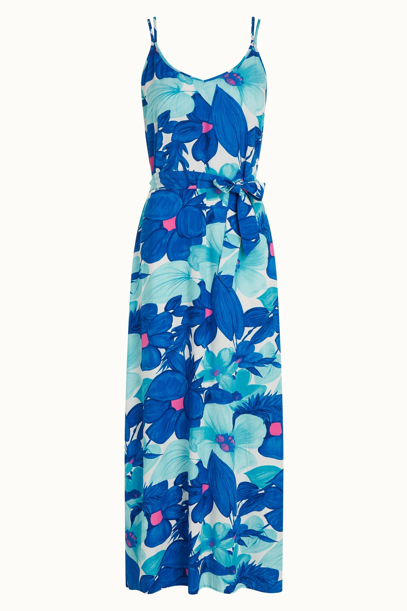 Nadya Maxi Dress Seychelles - Surf Blue