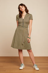 Emmy Dress Indy - Delphinium Green