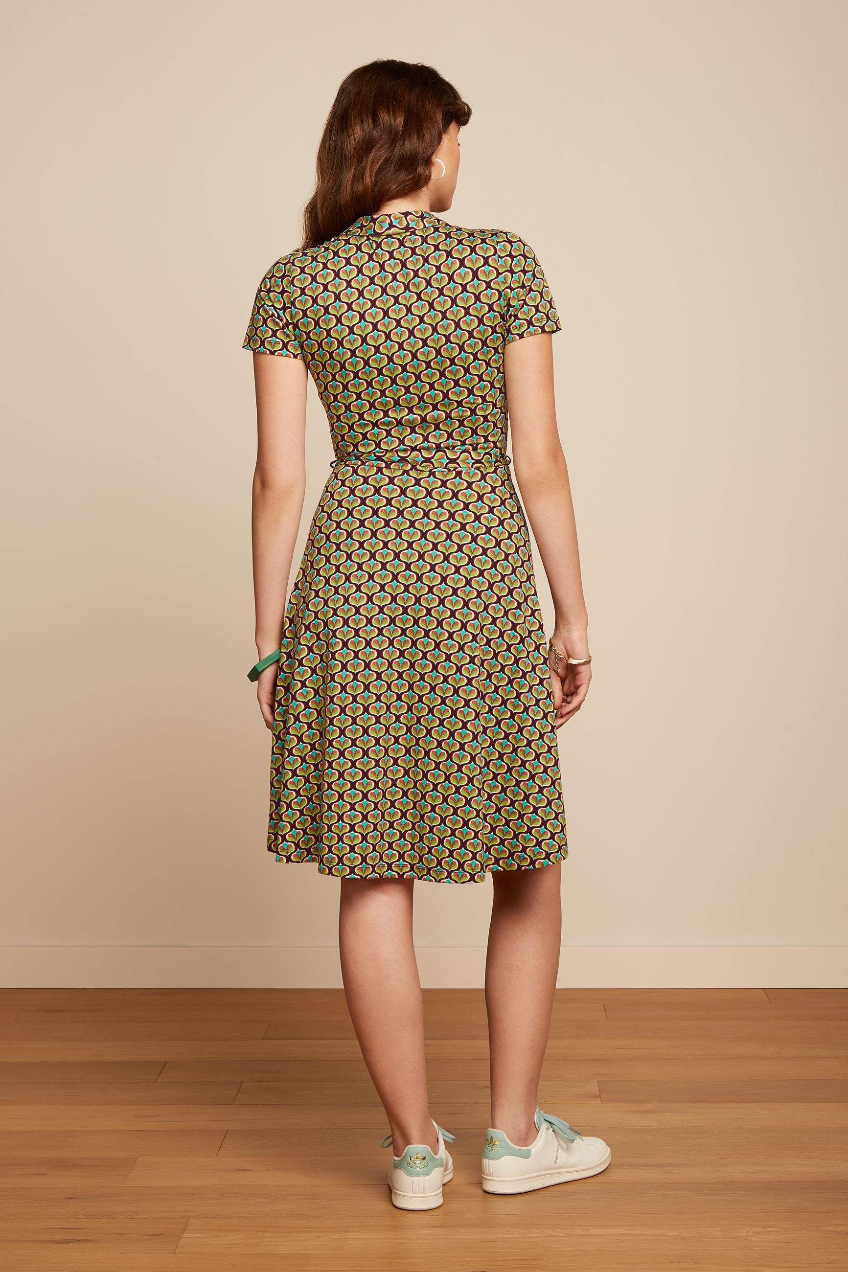 Emmy Dress Indy - Delphinium Green