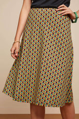 Juno Skirt Indy - Delphinium Green