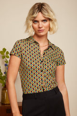 Blouse Indy - Delphinium Green