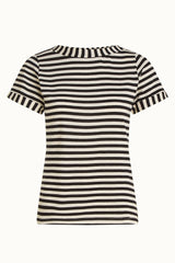 Boatneck Top Chopito Stripe - Black