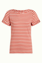 Boatneck Top Chopito Stripe - Summer Fig