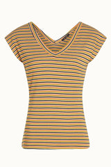 Double V Top Gardena Stripe - Black