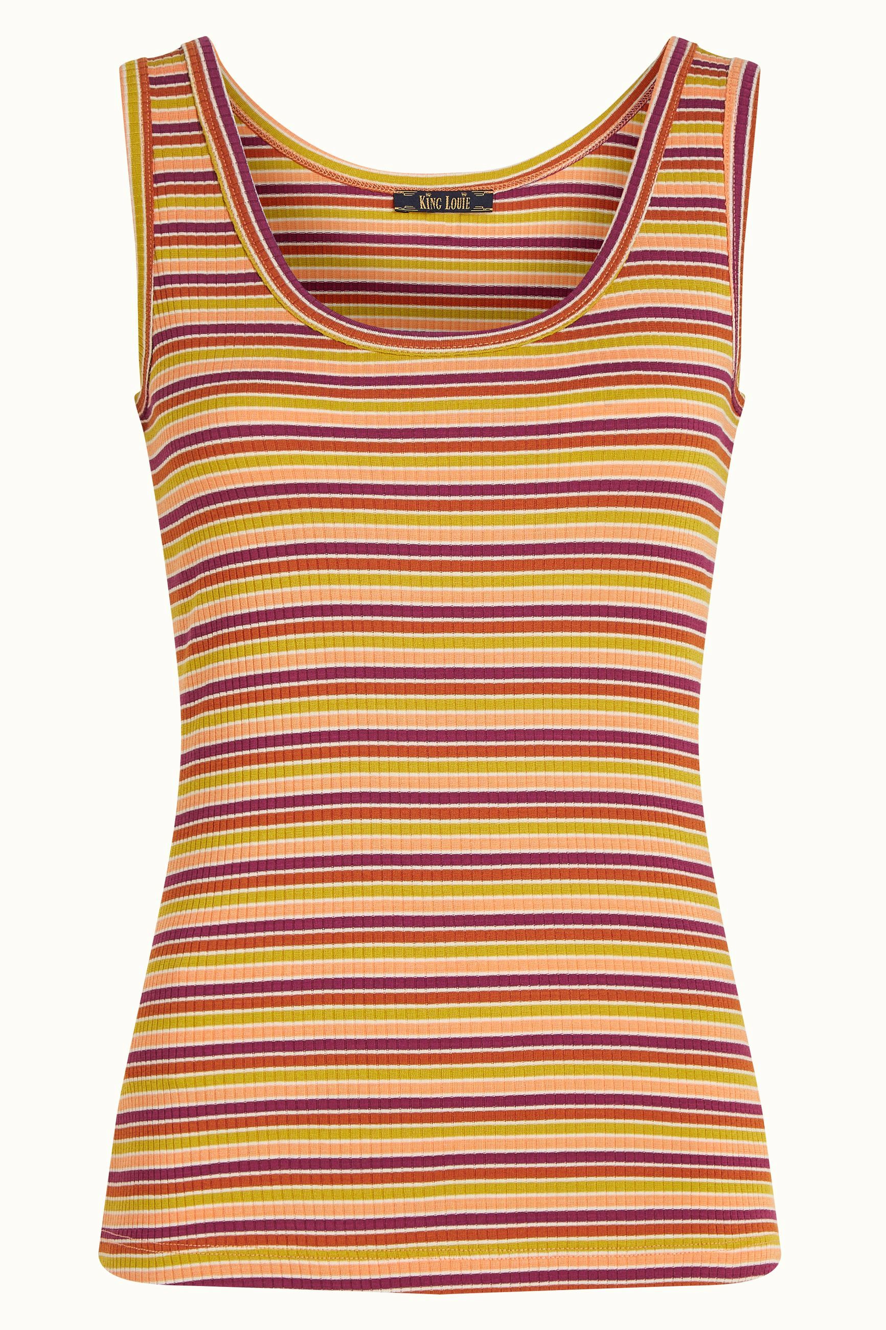 Brigitta Camisole Cleo Stripe - Cream