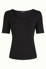 Carice Top Uni Rib