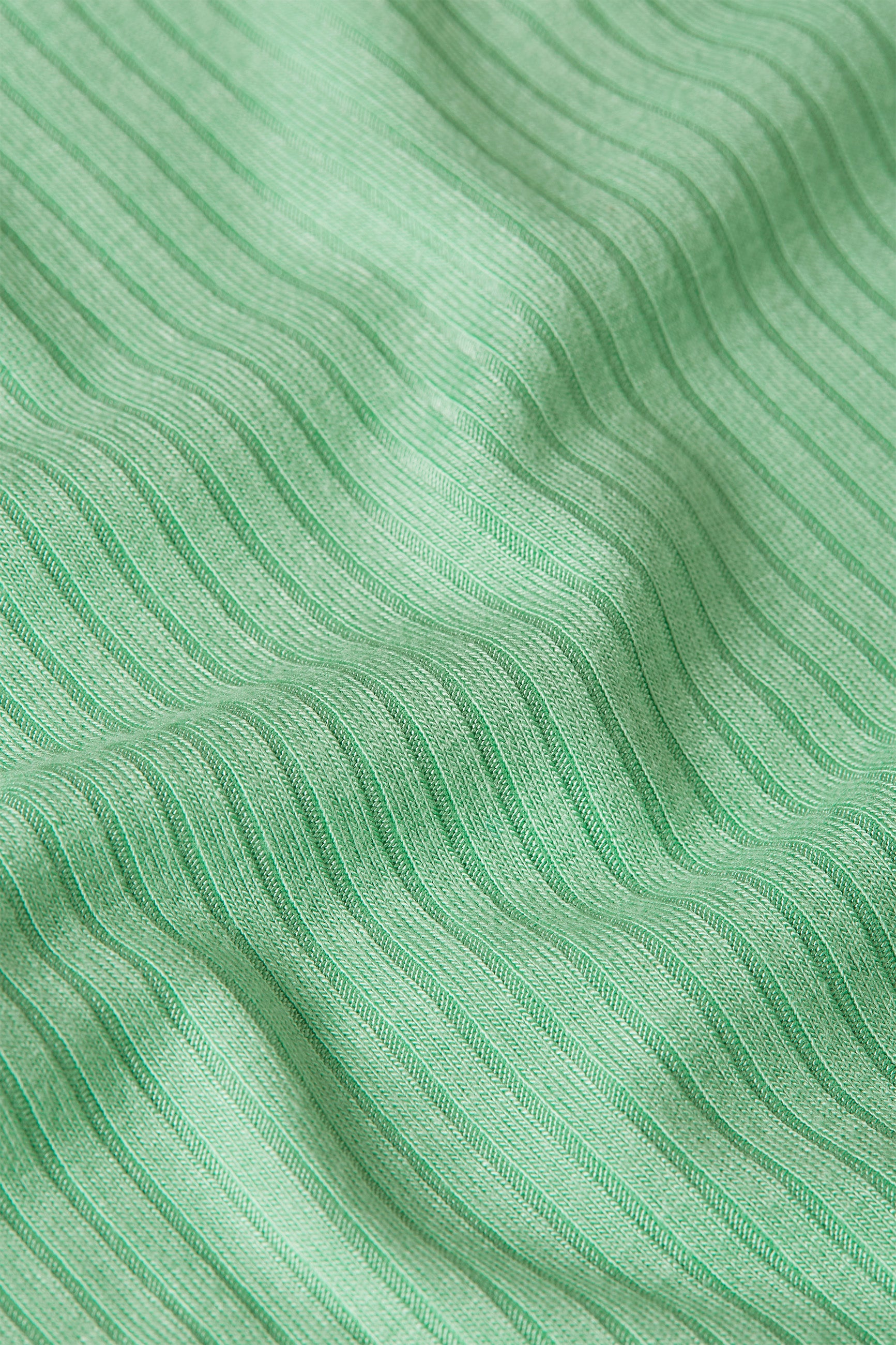 Carice Top Uni Rib - Minty Meadow