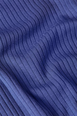Carice Top Uni Rib - Amparo Blue