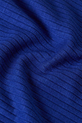 Double V Top Uni Rib - Bluing