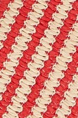 Striped Belt - Chili Red