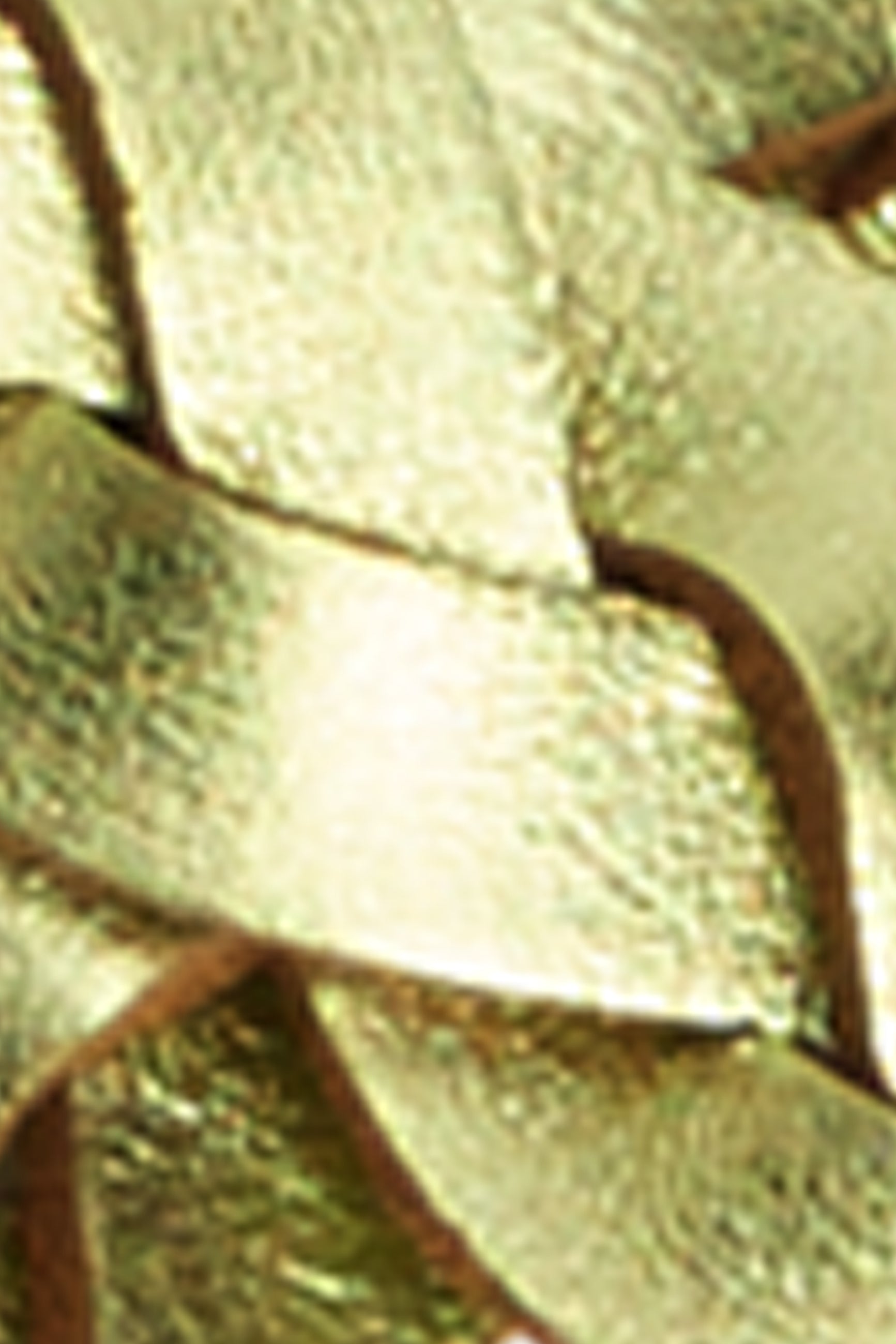 Glitter Braid Belt - Green Envy