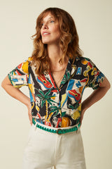 Glitter Braid Belt - Very Green