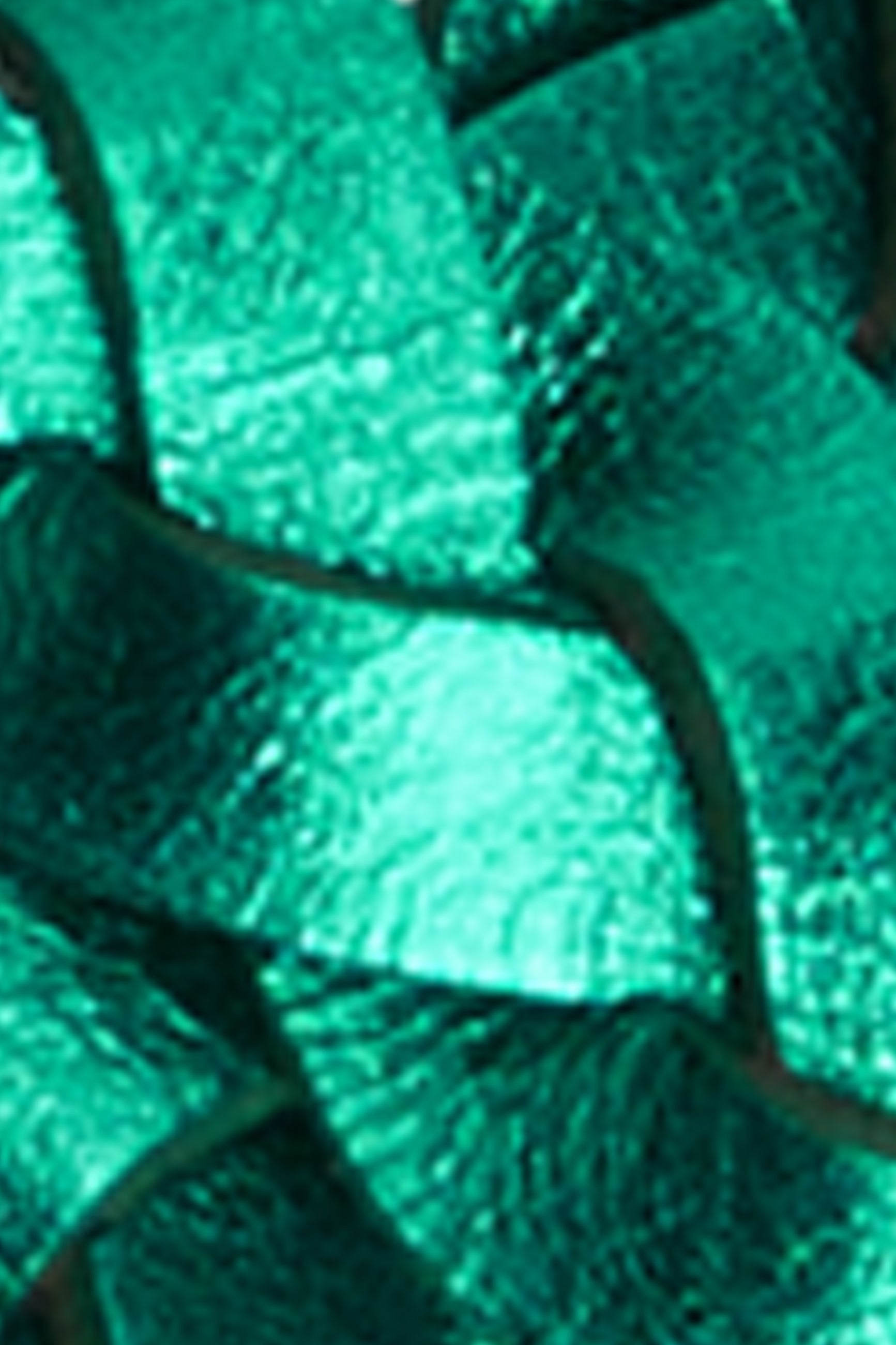 Glitter Braid Belt - Very Green