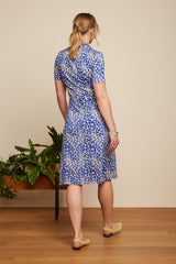 Lola Dress Mercy - Deep Ultramarine