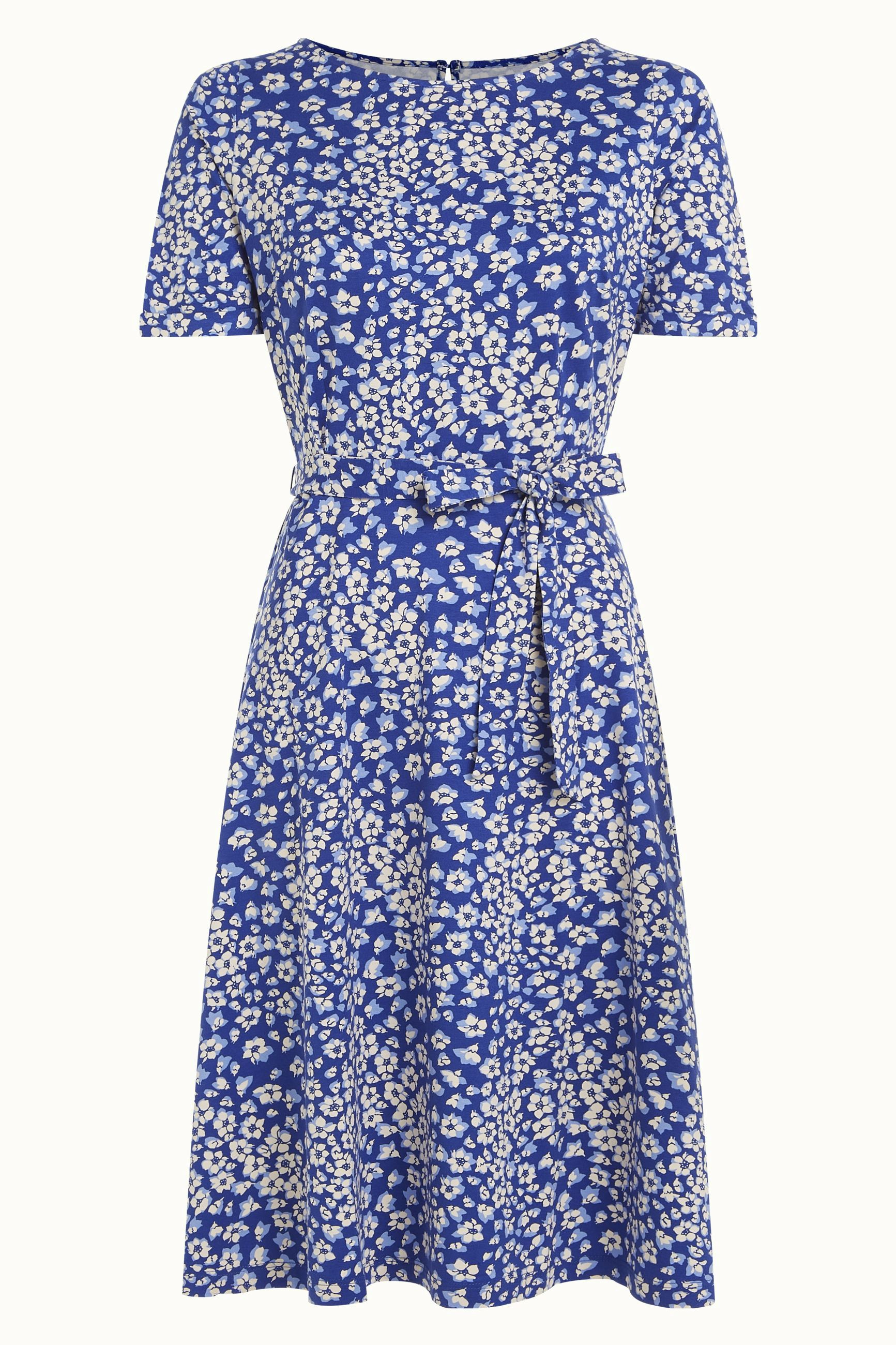 Betty Dress Mercy - Deep Ultramarine