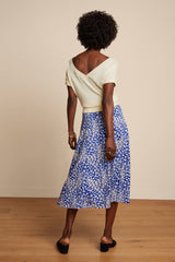 Judy Midi Skirt Mercy - Deep Ultramarine