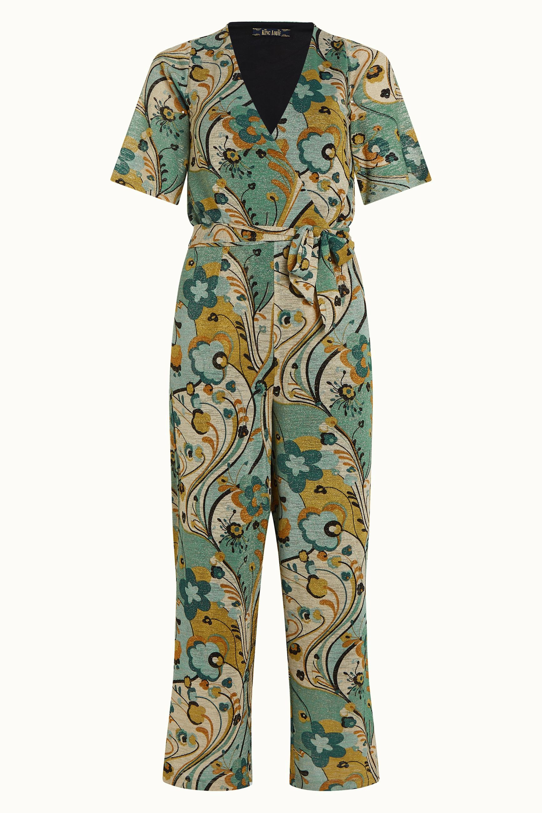 Zita Jumpsuit Frenzy - Dusty Turquoise