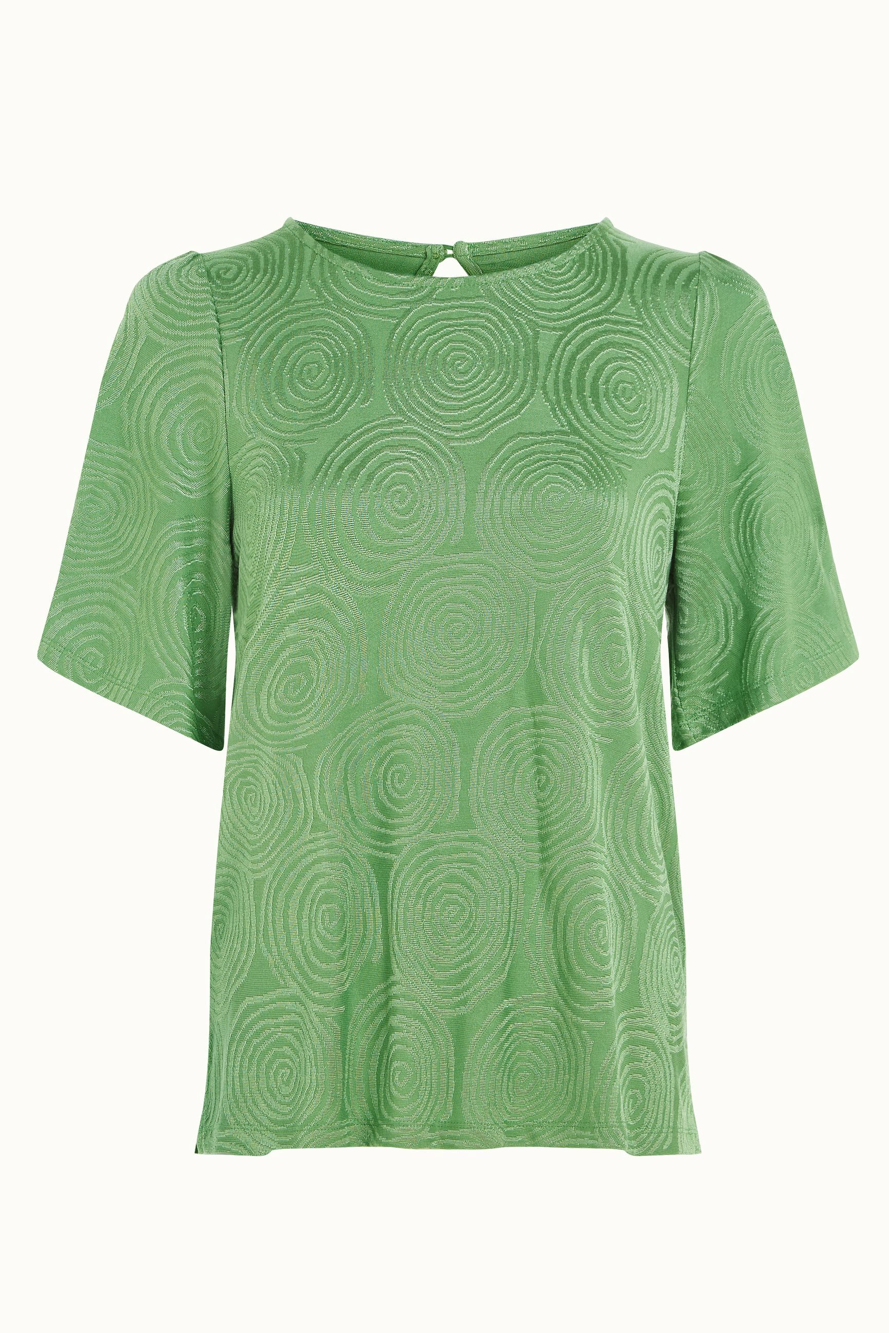 Lizzy Top Pop-Up - Mineral Green