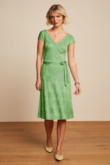 Mira Dress Pop-Up - Mineral Green