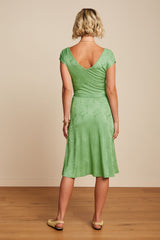 Mira Dress Pop-Up - Mineral Green