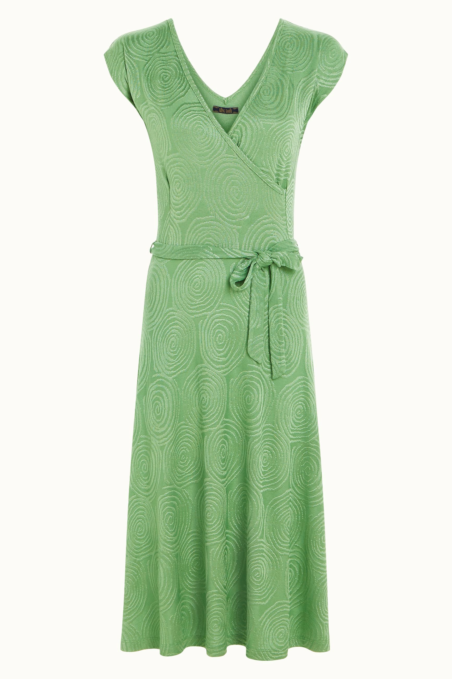 Mira Dress Pop-Up - Mineral Green