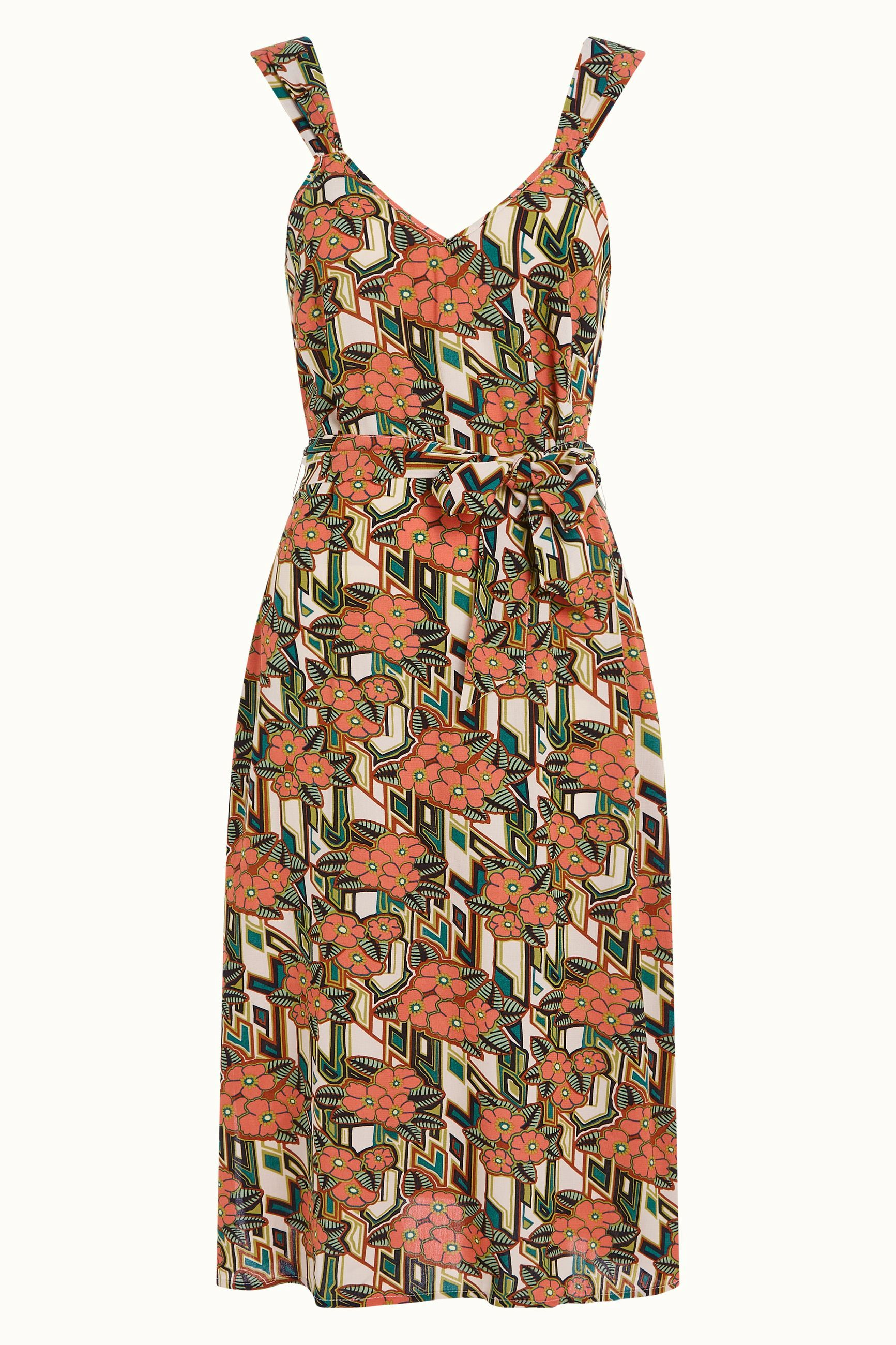 Lenny Dress Ryder - Langoustino Orange