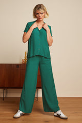 Tex Blouse Zenni - Eden Green