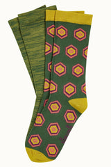 Socks 2-Pack Crown - Fir Green