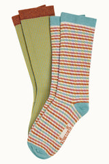 Socks 2-Pack Scout - Matcha Green