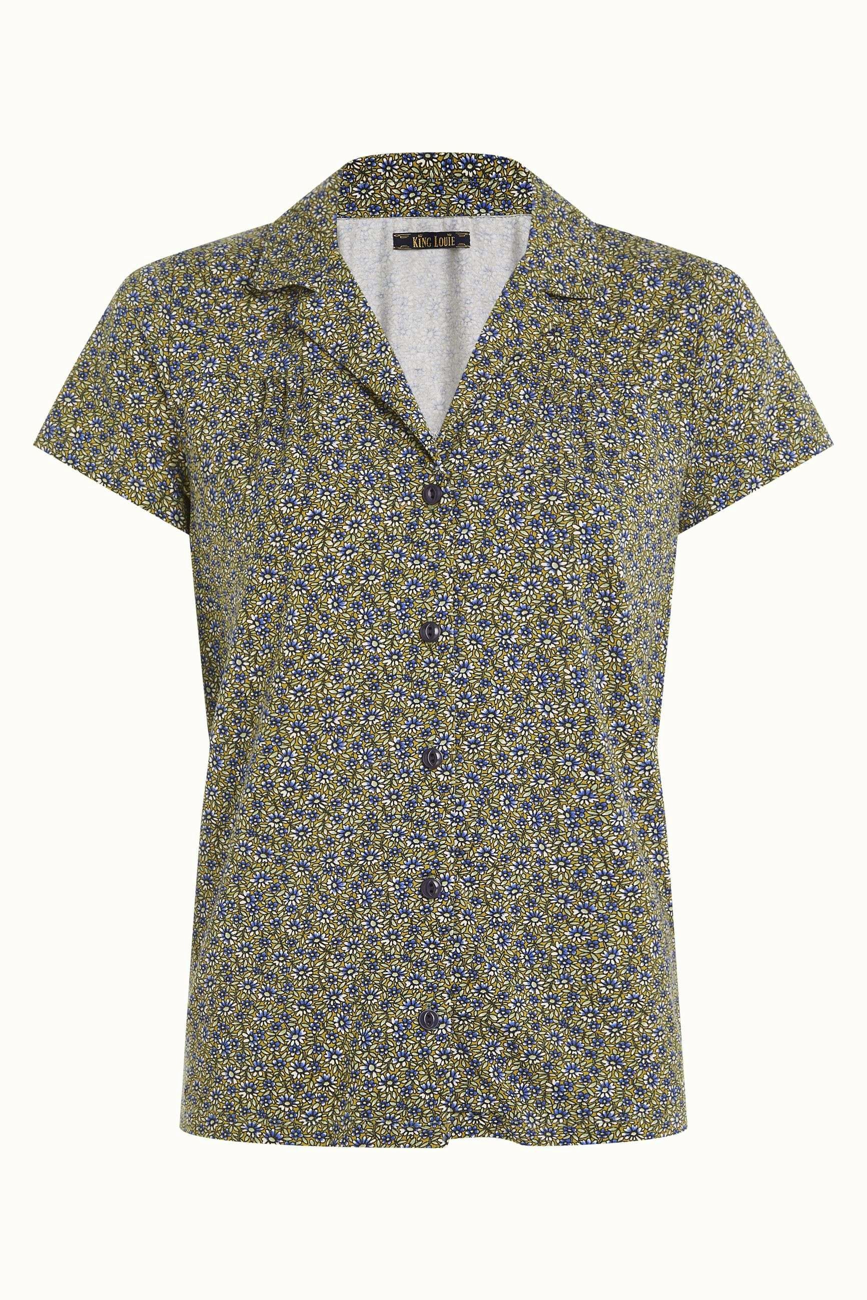 Tex Blouse Marceline - Curry Yellow