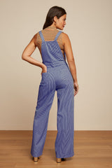 Salopette Osei Stripe - Denim Blue